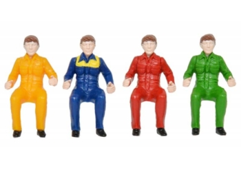 Britains Sitting Drivers Set of 4