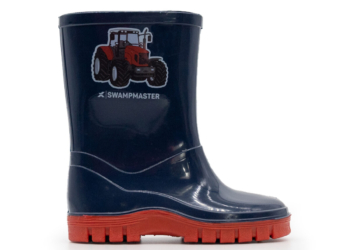 Xpert Swampmaster Junior Tractor Wellingtons Navy