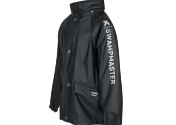 Swampmaster No-Sweat Stormgear Juniour Waterproof Jacket Navy